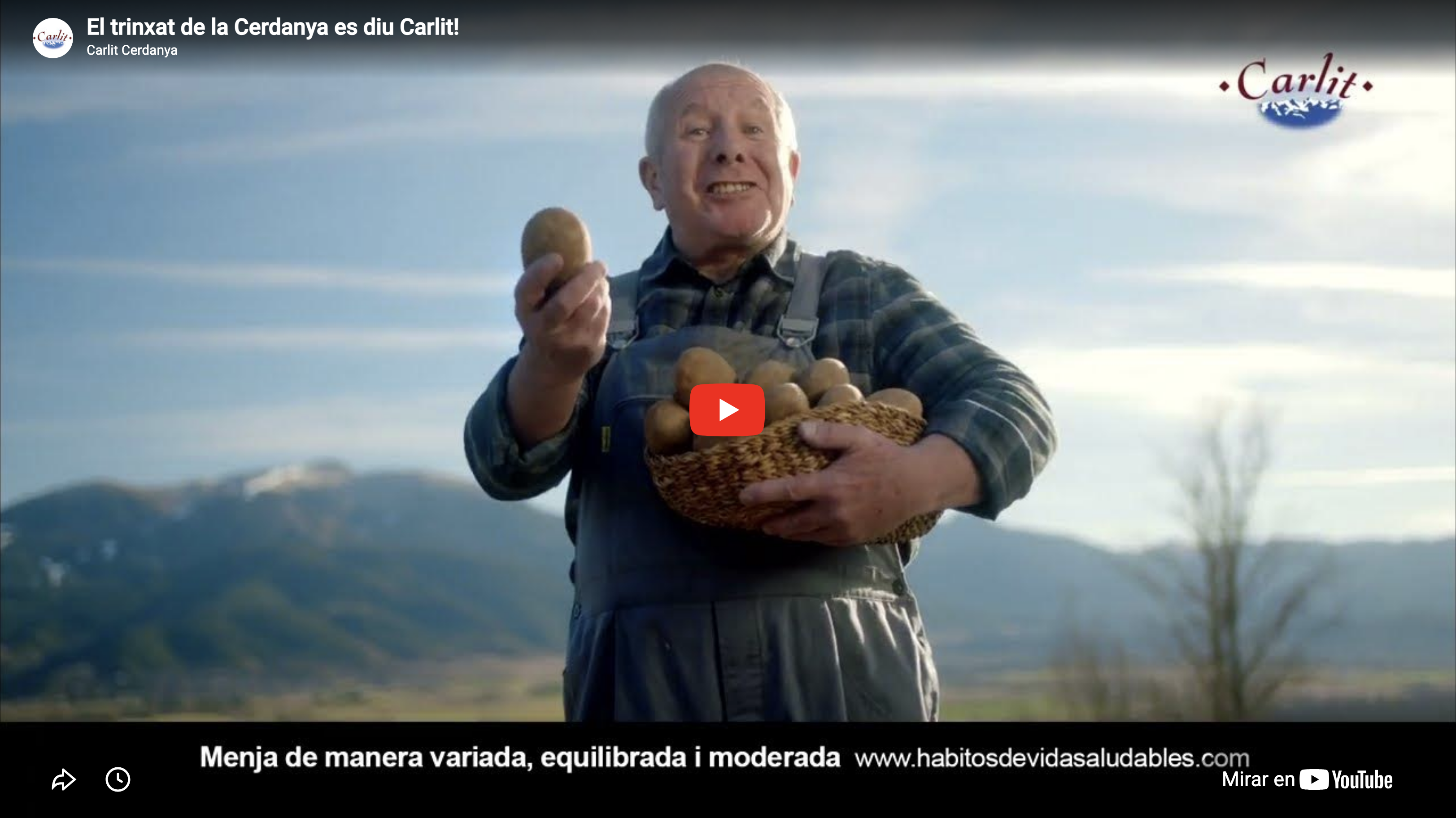 Vídeo El trinxat de la Cerdanya es diu Carlit!